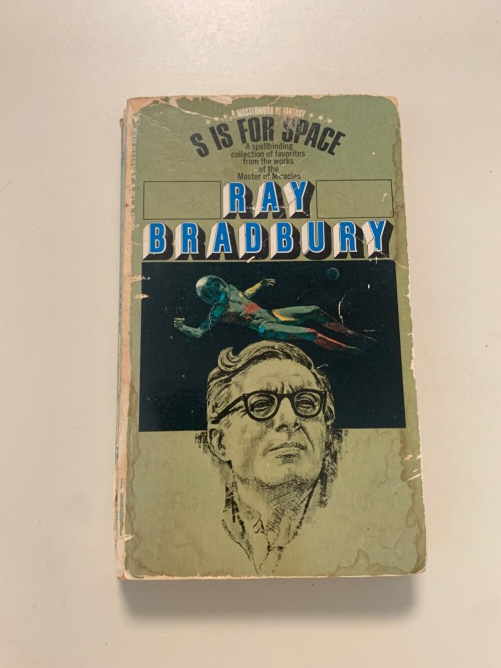 S is for Space by Ray Bradbury Vintage Paperback Book Sci Fi